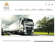 Tablet Screenshot of edgefreight.com